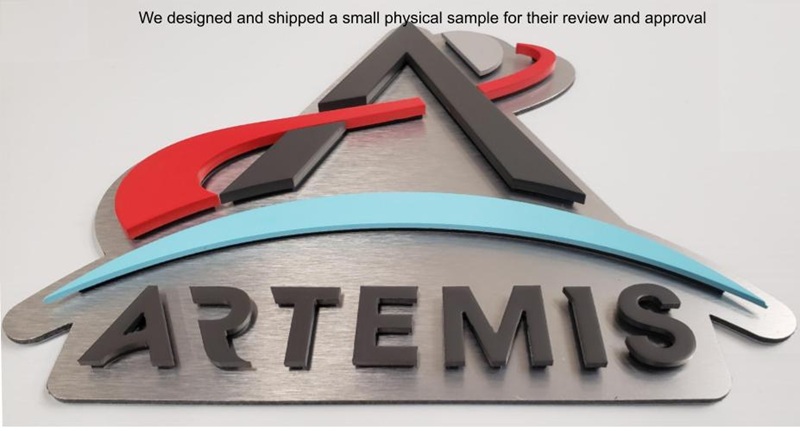 Custom Logo Fabrication - NASA Project